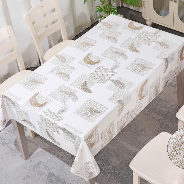 【巴芙洛】北歐色彩布貼合素色系防水防油桌巾-140X140cm(正方桌垂直防水防油桌巾/餐桌巾/桌布/桌墊/台布)