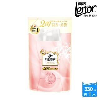 【Lenor 蘭諾】2合1衣物柔軟芳香豆 330ml(薔葳鈴蘭/梔子蒼蘭/薰衣草花束)