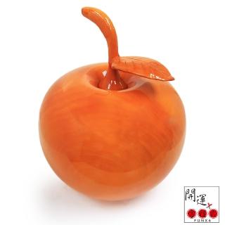 【開運方程式】超大蘋果檜木聚寶盆擺件(招財聚寶26*30cm)