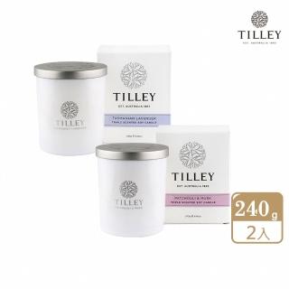 【Tilley 皇家特莉】澳洲原裝微醺大豆香氛蠟燭(任選2入)