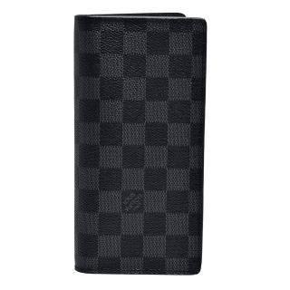 【Louis Vuitton 路易威登】N62665 BRAZZA經典Damier棋盤格摺疊長夾