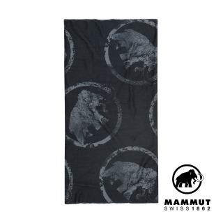 【Mammut 長毛象】Mammut Neck Gaiter 防曬快乾頭巾 黑/幻影黑 #1191-05815