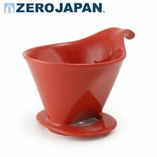 【ZERO JAPAN】典藏陶瓷咖啡漏斗-大(蕃茄紅)