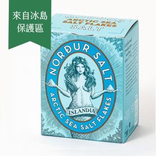 【NORDUR冰島女神海鹽片-原味】北極海鹽片125g(純淨北極海域 海鹽 天然無污染 冰島)