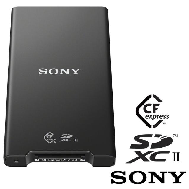 SONY 索尼【SONY 索尼】MRW-G2 USB 3.2 CFexpress Type A / SD UHS-II 高速讀卡機(公司貨)