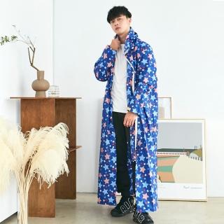 【rainstory】玩美星潮連身雨衣-XL號