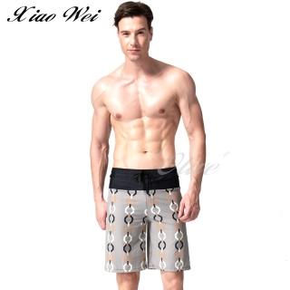 【SARBIS】大男鎖鏈圖騰海灘泳褲(NO.B5520088)
