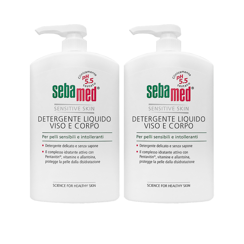 【SEBAMED】潔膚露1000ml*兩入組(航空版)