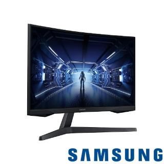 【SAMSUNG 三星】Odyssey G5 27型 2K 144Hz 1000R曲面電競顯示器(C27G55TQWC)