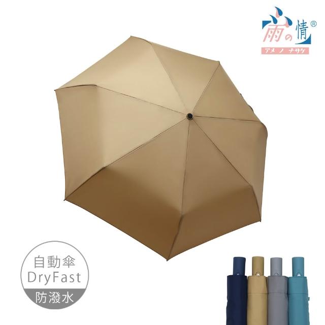 【雨之情】簡約時尚摺壘自動傘(雨傘/折疊傘/摺傘/自動開收)
