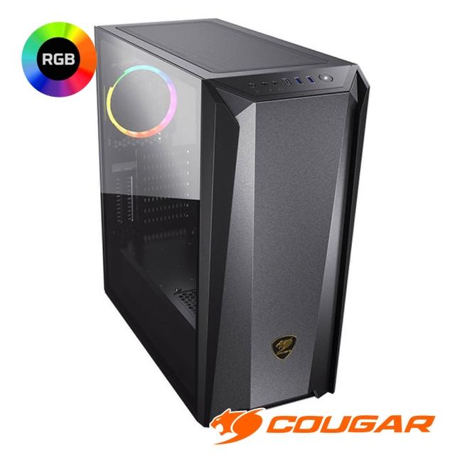 【COUGAR 美洲獅】MX660 Iron RGB 中塔機箱 全景透視電腦機殼