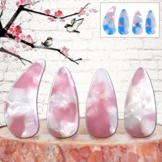 【美佳音樂】演奏級 成人/兒童 雙面弧/耐磨花色 古箏指甲-2色(贈古箏膠布/高級收納盒)