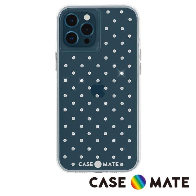 【CASE-MATE】iPhone 12 / 12 Pro Sheer Gems(純色水鑽防摔抗菌手機保護殼)