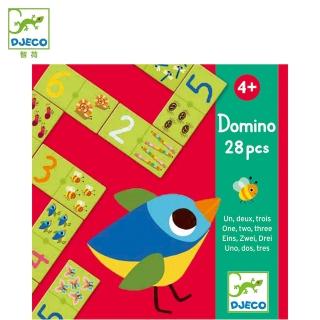 【Djeco 智荷】動物骨牌123