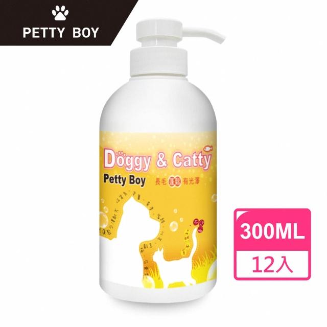 【Petty Boy】天然何首烏蓬鬆光澤萌發寵物洗毛精(貓狗可用！300ml*12)