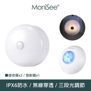 【莫尼希 MoniSee】智能觸控夜燈門鈴(智能觸控夜燈 小夜燈 門鈴 無線門鈴 發光門鈴)