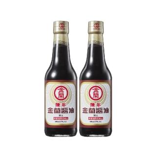 【金蘭食品】陳年醬油500ml x2入