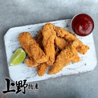 【上野物產】清檸檬香脆皮雞柳條 X8包(250g/包)