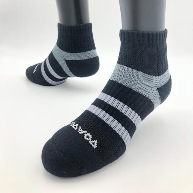 【WOAWOA】能量激發登山襪-中筒-女款｜單雙(登山襪 健走襪 除臭襪 機能襪 運動襪 足弓襪 氣墊襪 8208801)