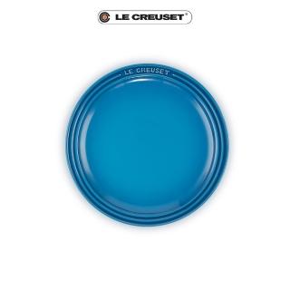 【Le Creuset】瓷器圓盤19cm(馬賽藍)