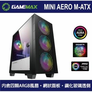 【GAMEMAX】MINI AERO H607 玻璃透側