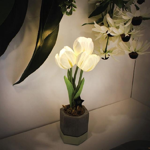 Via K Studio 鬱金香小盆栽led 仿真花夜燈 交換禮物聖誕禮物小夜燈仿真花不凋花 Momo購物網 Via K Studio 鬱金香小盆栽led 仿真花夜燈 交換禮物聖誕禮物小夜燈仿真花不凋花 Momo購物網