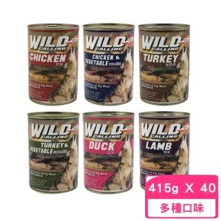 【奧地利WILD GALLING】犬罐 415g/14.65oz*40罐組(狗罐)