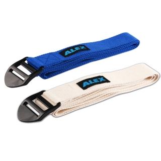 【ALEX】B-23系列 瑜珈伸展帶-無彈性