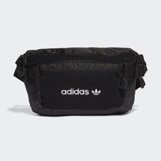 【adidas 愛迪達】PREMIUM ESSENTIALS WAIST BAG LARGE 黑色(GD5000)