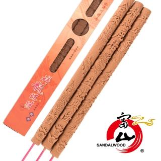 【富山檀香】買一送二 祥龍旺財香 尺6拜拜香(招財拜拜香 尺6 拜神明 土地公 財神)