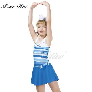 【梅林品牌】女童連身裙泳裝(NO.M95508)