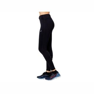 【asics 亞瑟士】Asics 女 緊身褲 長褲 虎爪 跑步 慢跑 運動 透氣 快乾 口袋 反光 黑(2012B225-001)
