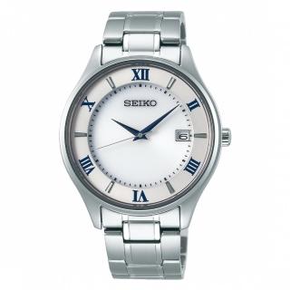 【SEIKO 精工】藍寶石鏡面鈦金屬太陽能腕錶(V157-0CZ0S/SBPX113J)