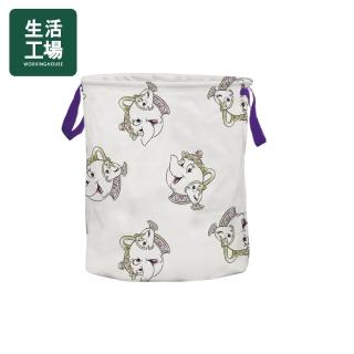 【生活工場】公主系列圓形_中款收納筒23*26 -茶壺太太