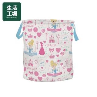 【生活工場】公主系列圓形_中款收納筒23*26-繽紛仙杜瑞拉