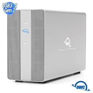 【OWC】Mercury Elite Pro Dual 含集線器功能(雙槽 2.5 / 3.5 吋磁碟陣列外接碟盒)