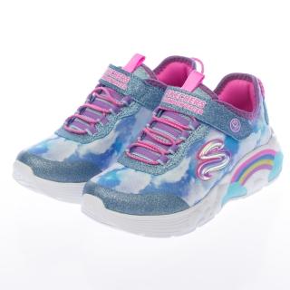 【SKECHERS】女童系列 RAINBOW RACER(302300LBLU)
