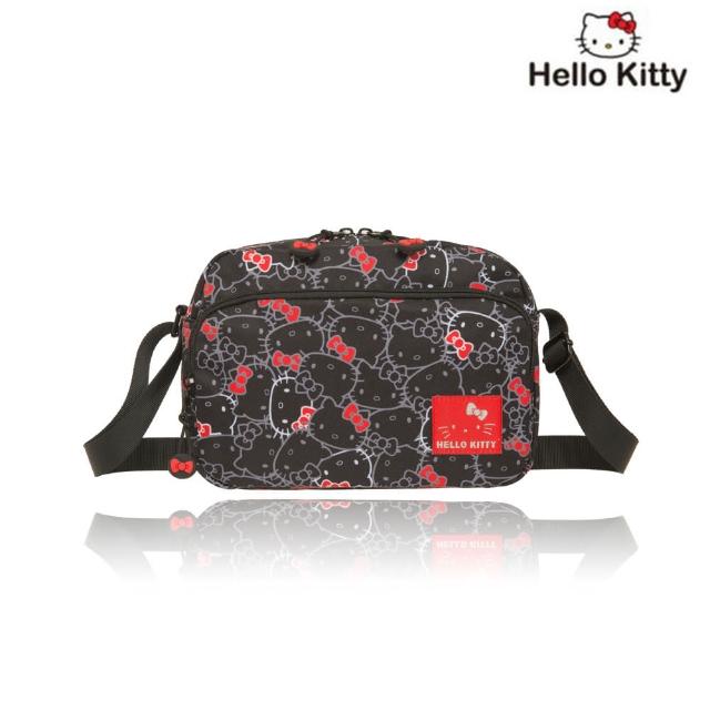 【HELLO KITTY】繽紛凱蒂 側背包(KT01V02BK)
