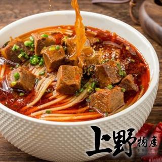 【上野物產】嚴選紅龍風味牛肉湯 x3包(450g±10%/固體物75g/包  牛肉湯 牛肉)