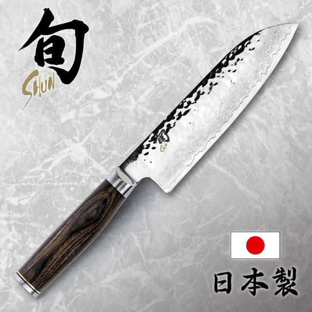 【KAI 貝印】旬Shun 日本製三德鋼刀 18cm TDM-0702(高碳鋼 日本製刀具)