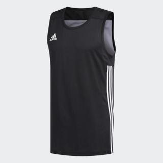 【adidas 愛迪達】Adidas 3G Spee Rev Jrs 男 籃球 背心 圓領 運動 透氣 舒適 排汗 黑(DX6385)