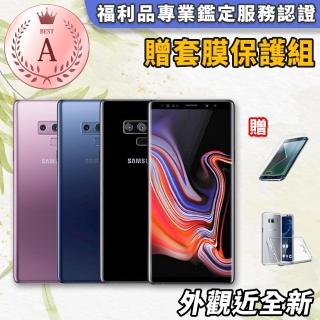 【SAMSUNG 三星】A級福利品 GALAXY Note 9 6G/128G 6.4吋 外觀99成新 智慧手機(贈殼貼保護組)