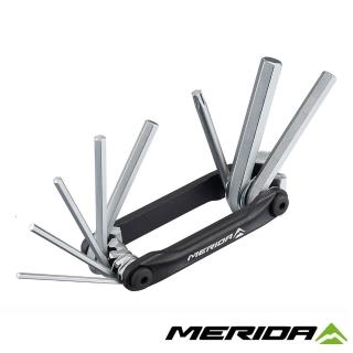 【MERIDA 美利達】8合1簡易隨身工具組 5530(補修/維修/板手/單車/自行車)