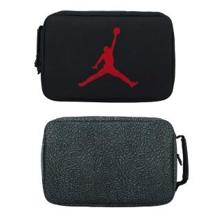 【NIKE 耐吉】JORDAN鞋盒包-鞋袋 手提袋 鞋履收納 喬丹 飛人 黑紅(JD2113042AD-002)