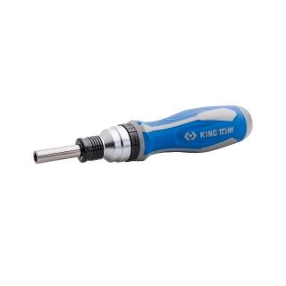 【KING TONY 金統立】專業級工具 8件式 45齒無段伸縮棘輪起子組(KT32808MR)