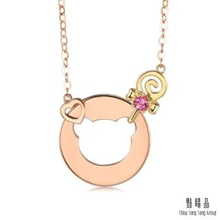 【點睛品】全18K 蜜糖小熊 18K金項鍊