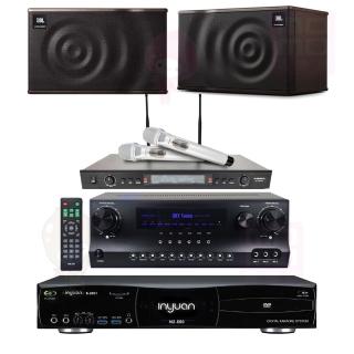 【音圓】點歌機4TB+擴大機+無線麥克風+喇叭(S-2001 N2-550+DW1+SR-928PRO+JBL MK10)