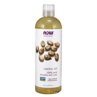 【NOW 娜奧】純蓖麻保濕油473ml-Now Foods(可護膚/護頭皮/護髮/滋養睫毛/眉毛)
