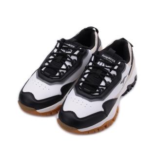 【KangaROOS】袋鼠 NEON 復古休閒老爹鞋 黑白 男鞋 KM01011