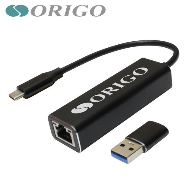 【ORIGO】OTC-25T(USB Type-C 轉 RJ45 2.5G 網路轉接器)